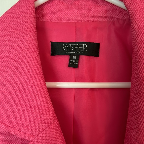 Kasper size 16 women’s pink blazer - Picture 2 of 2